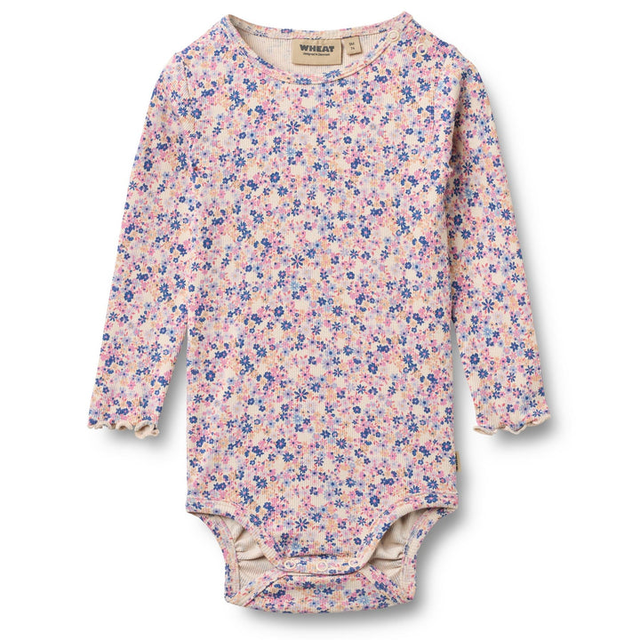 Liv body, Pink Blue Flowers