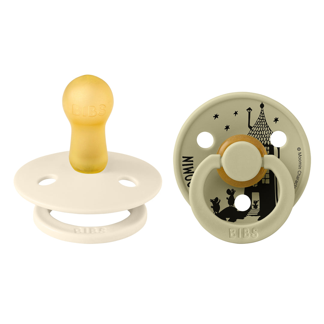 Moomin, 2 stk, Khaki/Ivory