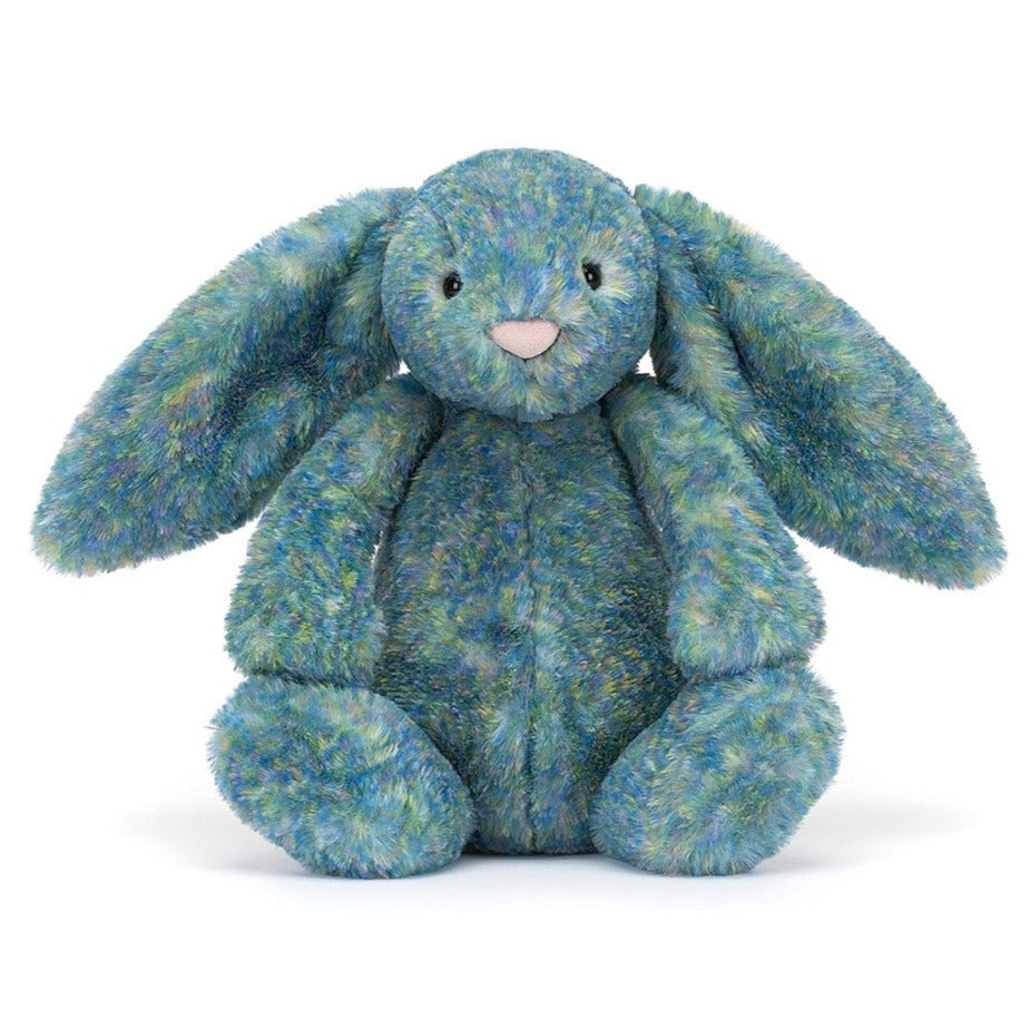 Bashful Luxe Azure Bunny, Medium