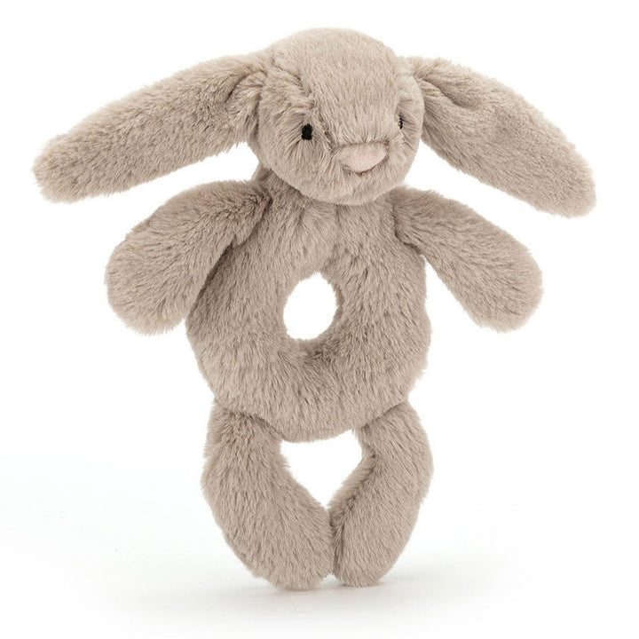 Bashful Bunny Rattle, Beige