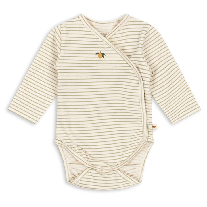 Basic newborn body, Tea Stripe