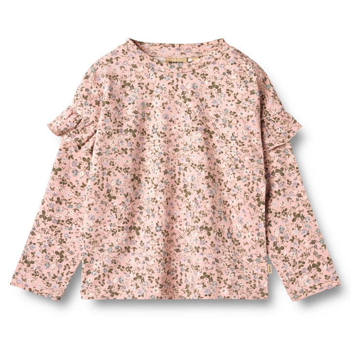 Belinda blusa, Powder Flowers