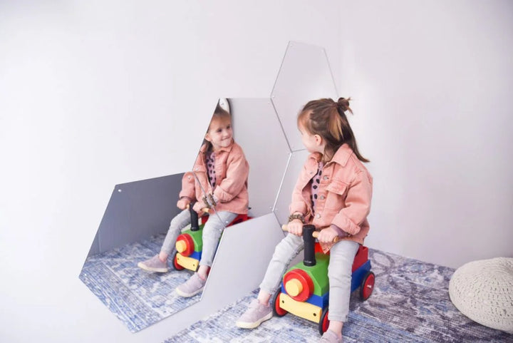 Child Safe spegl, Hexagon
