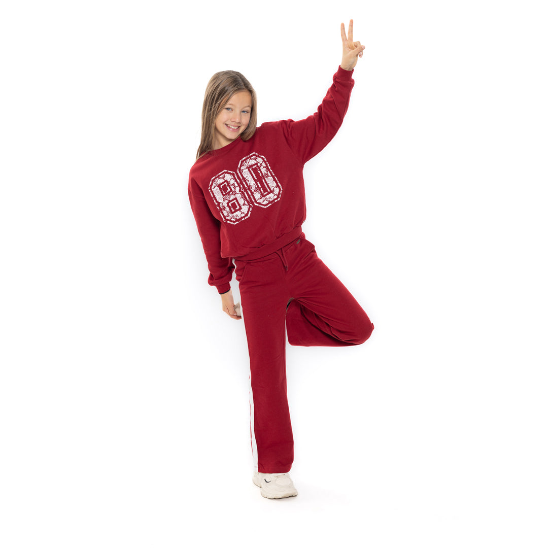 Wide joggingbuksur, Sun-dried Tomato