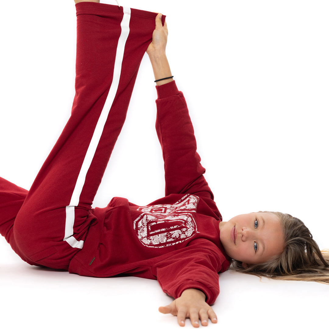 Wide joggingbuksur, Sun-dried Tomato