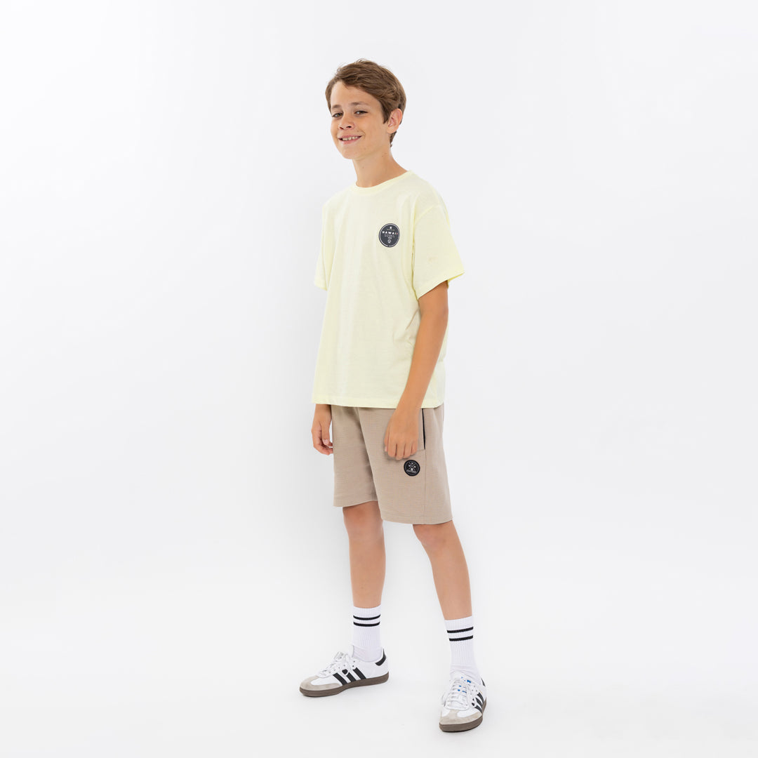 Loose Fit blusa, Neon Yellow