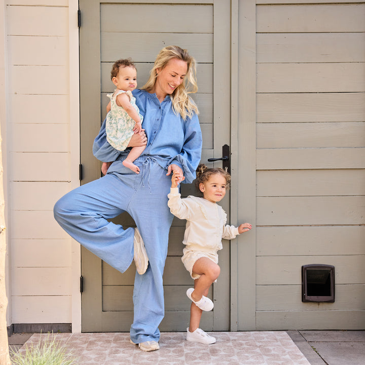 Loose Fit cardigan, Off-White