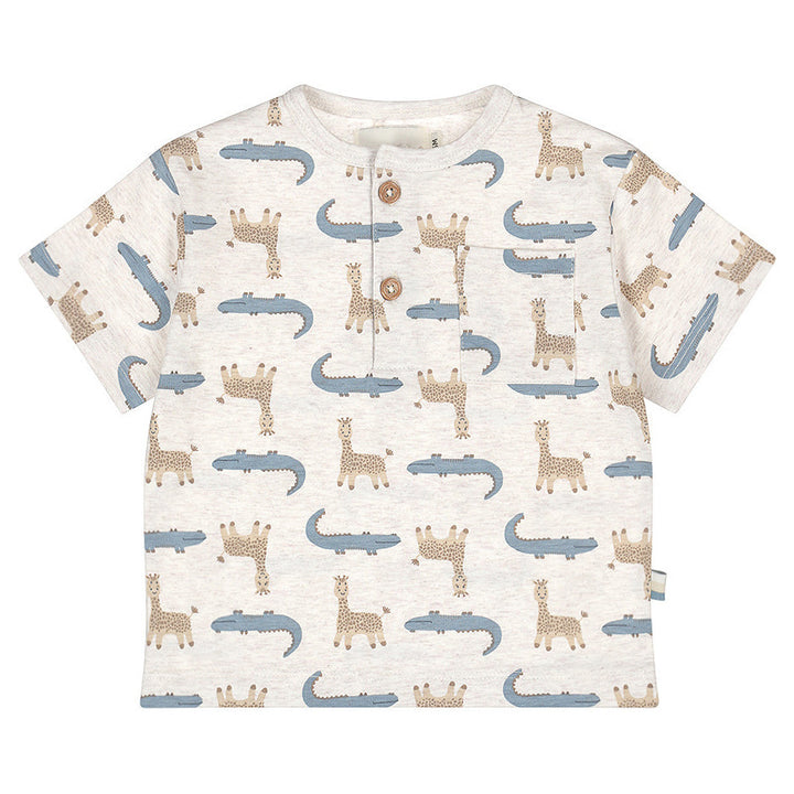 Loose Fit blusa, Safari