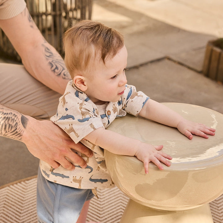 Loose Fit blusa, Safari