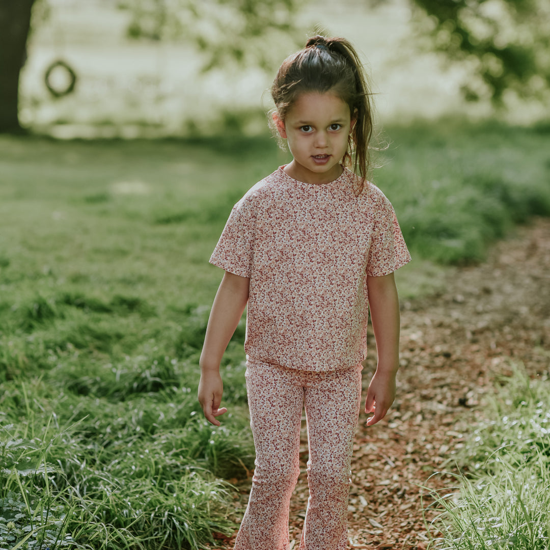 Loose Fit blusa, Blushed Terra