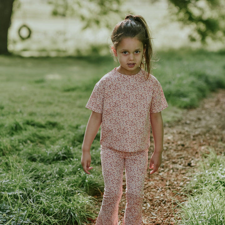 Loose Fit blusa, Blushed Terra