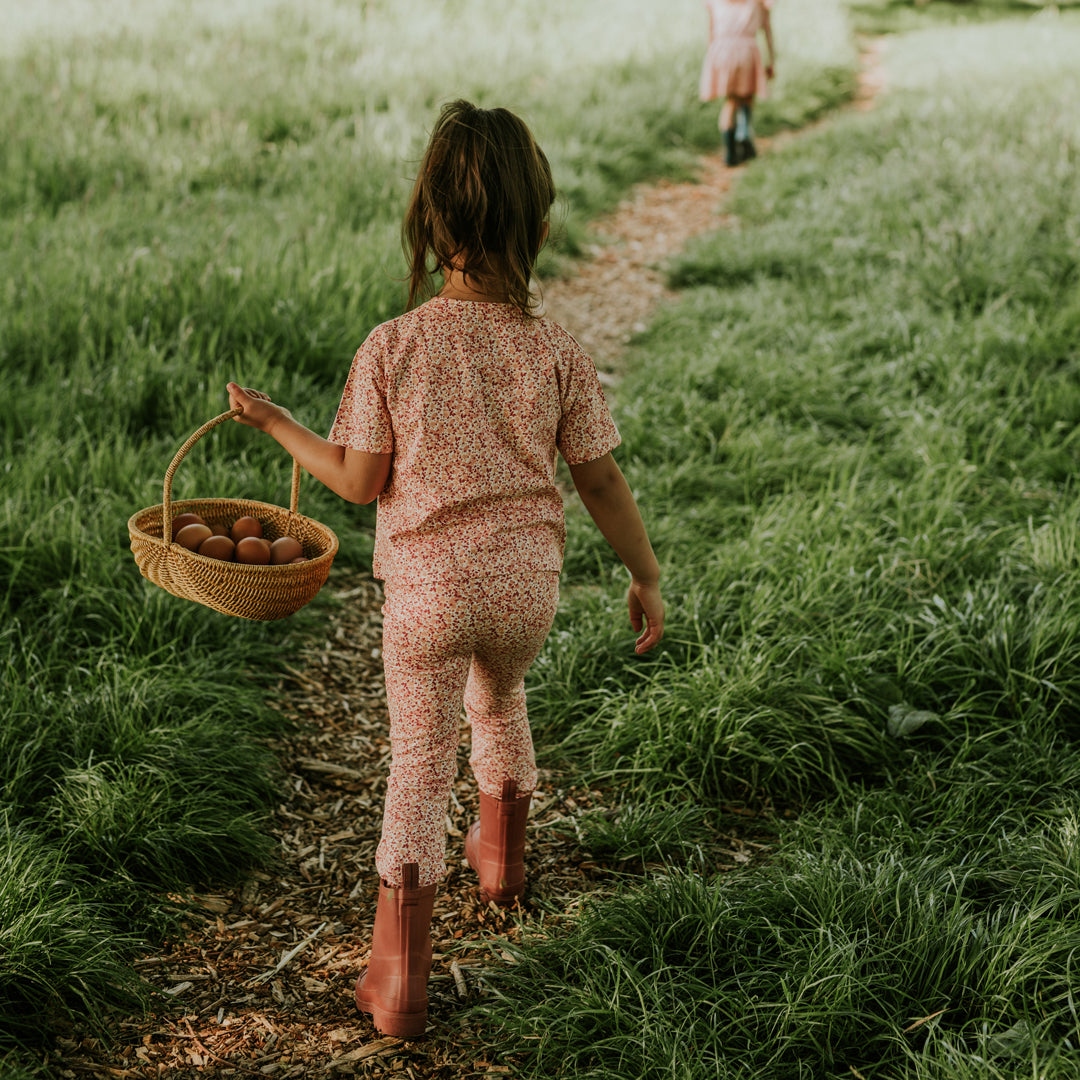 Loose Fit blusa, Blushed Terra