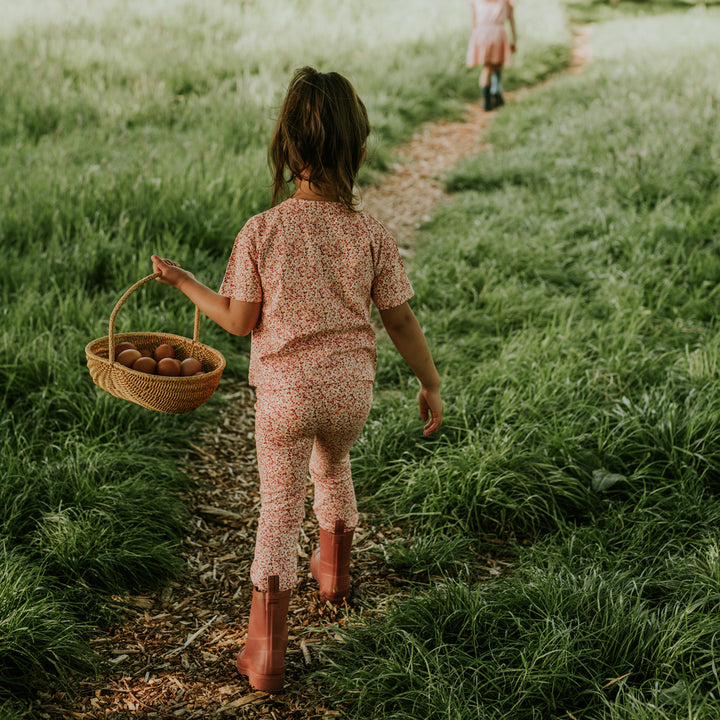Loose Fit blusa, Blushed Terra