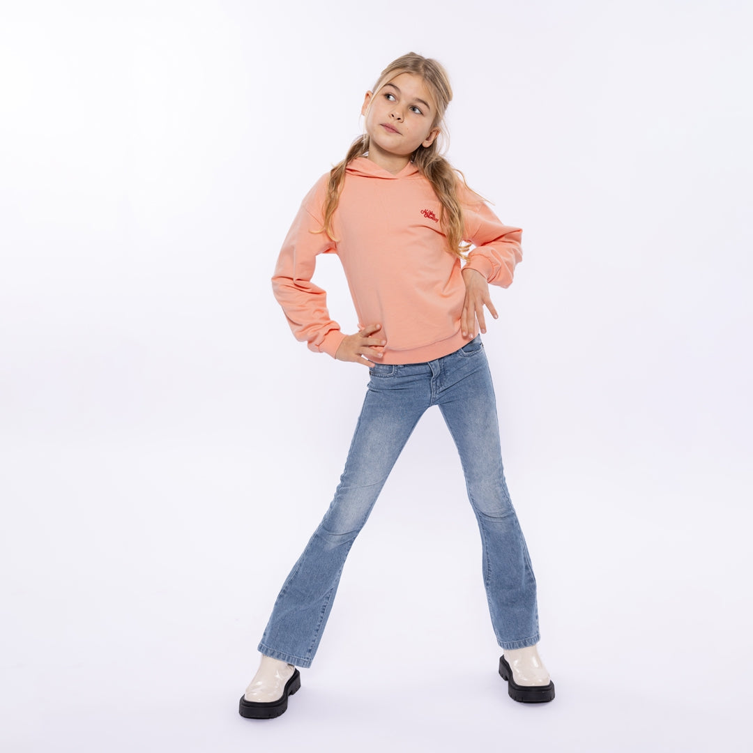 Flared jeans, Demin Blue