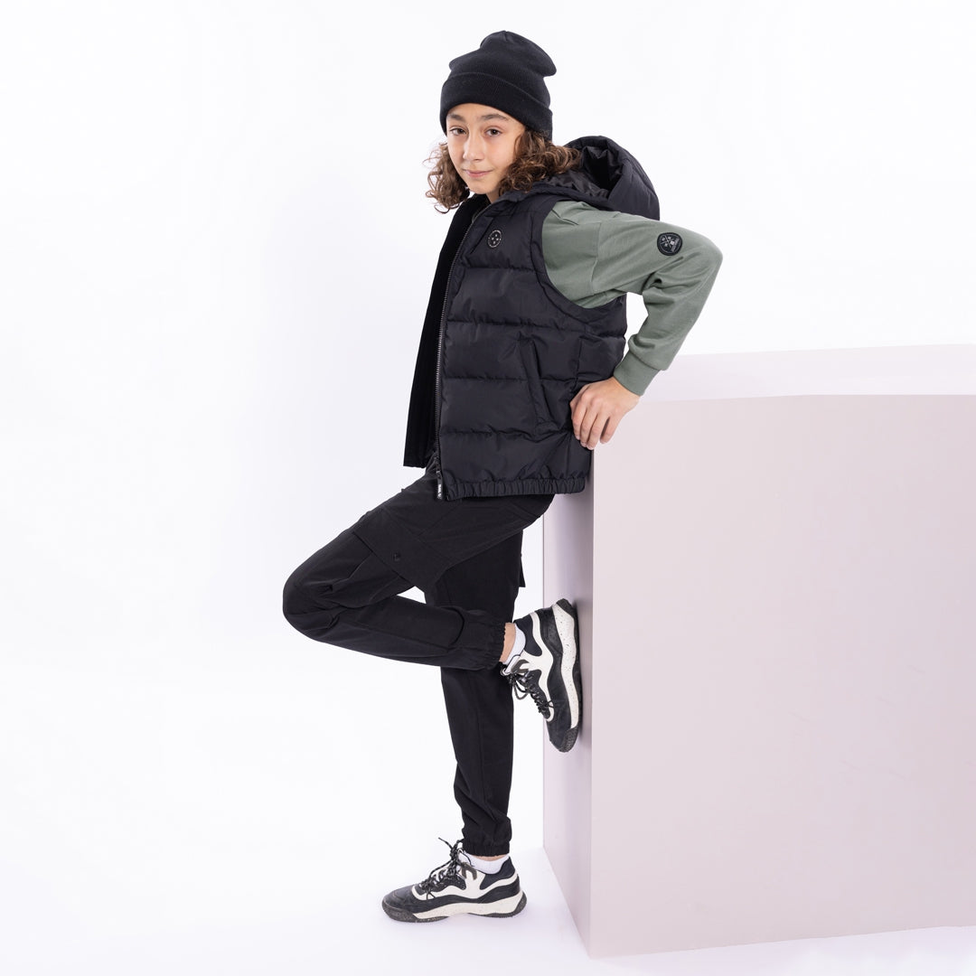 Loose Fit buxur, Black