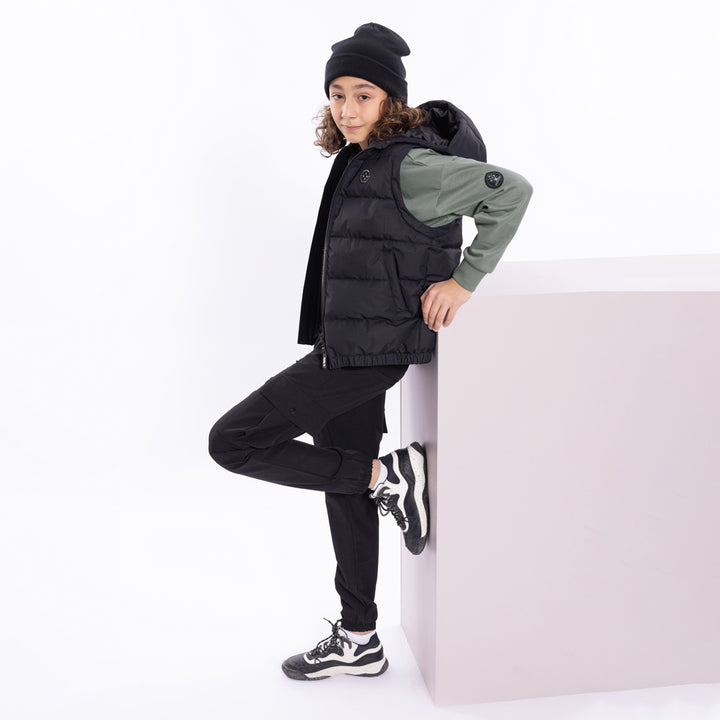 Loose Fit buxur, Black