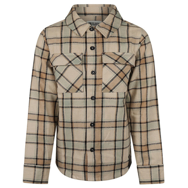 Skyrta, Light Grey Check
