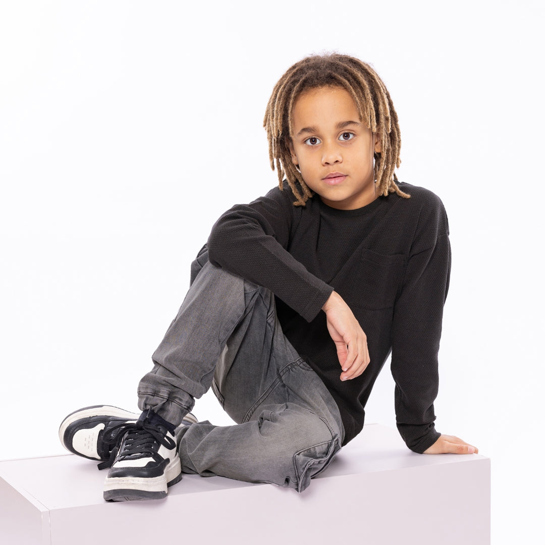 Jeans Jogger, Denim Grey