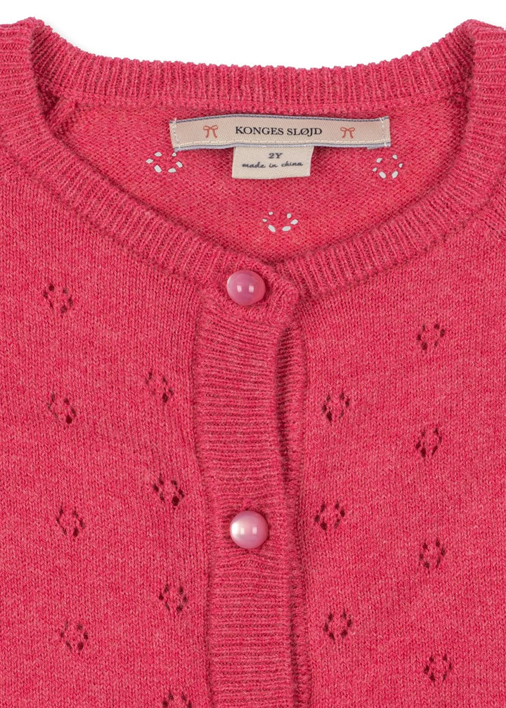 Posie cardigan, Winterberry
