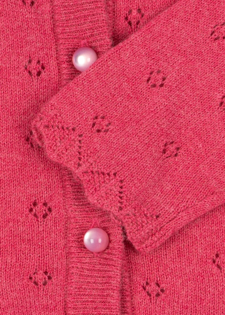 Posie cardigan, Winterberry
