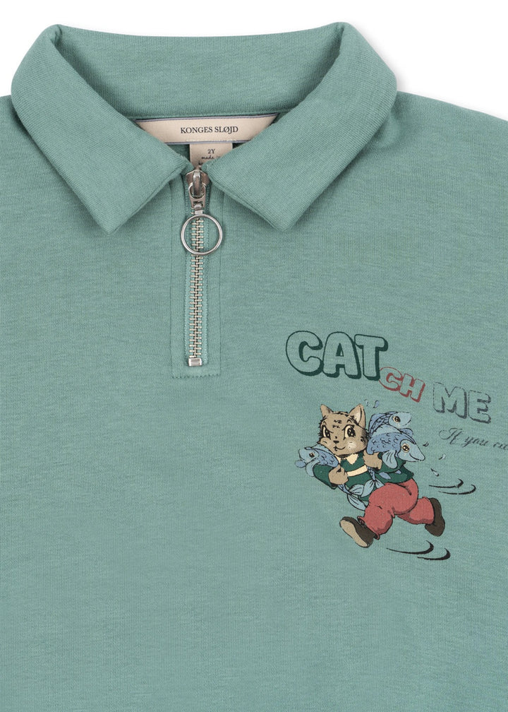 Lou sweatshirt, Granite Green