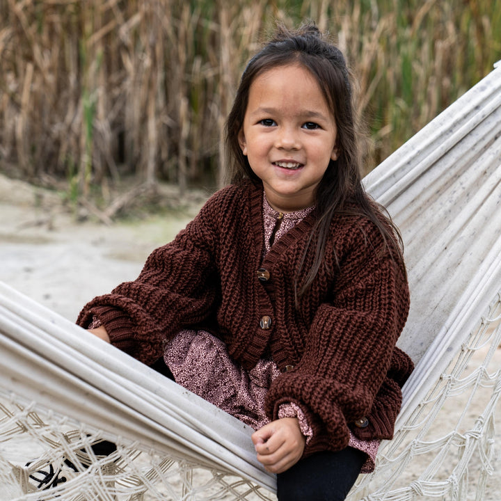 Cardigan, Burgundy