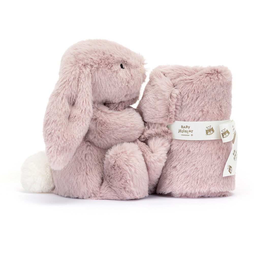 Bashful Luxe Rosa Bunny Soother