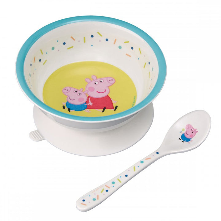 Peppa Pig skál og skeið