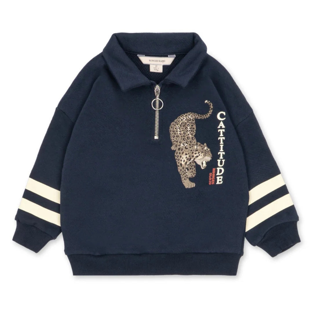 Loupy sweatshirt, Navy Blazer