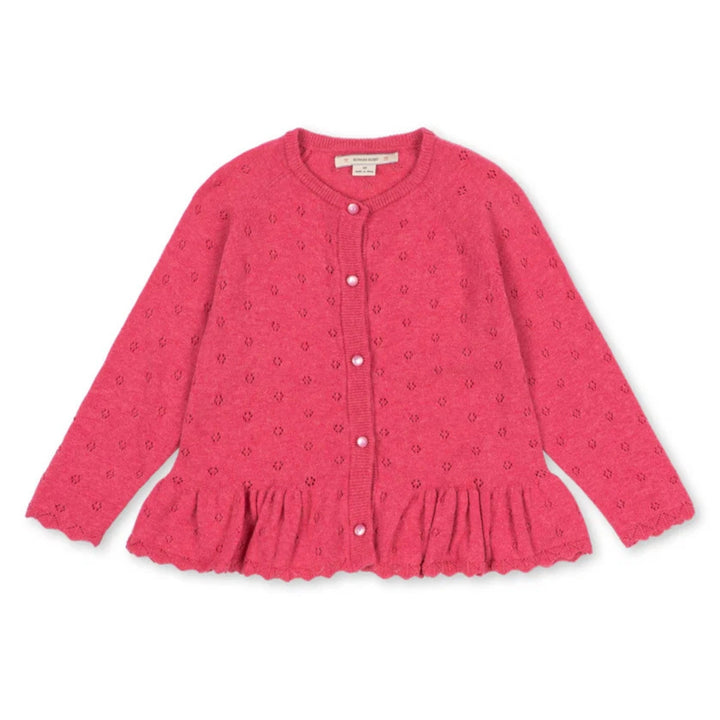 Posie cardigan, Winterberry