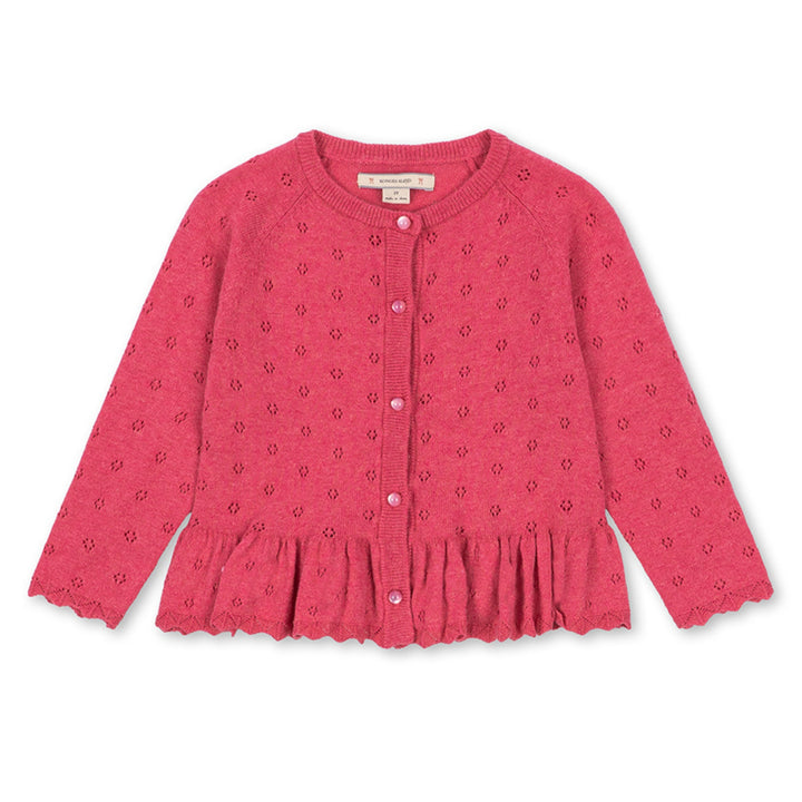 Posie cardigan, Winterberry