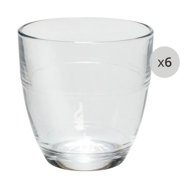 Gløs úr herdaðum glasi, 90 ml, 6 stk