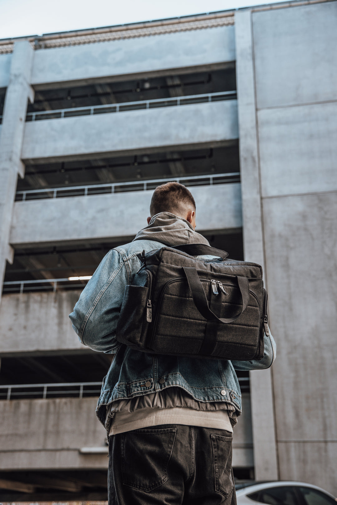 On-the-go puslitaska, Dark Grey Melange