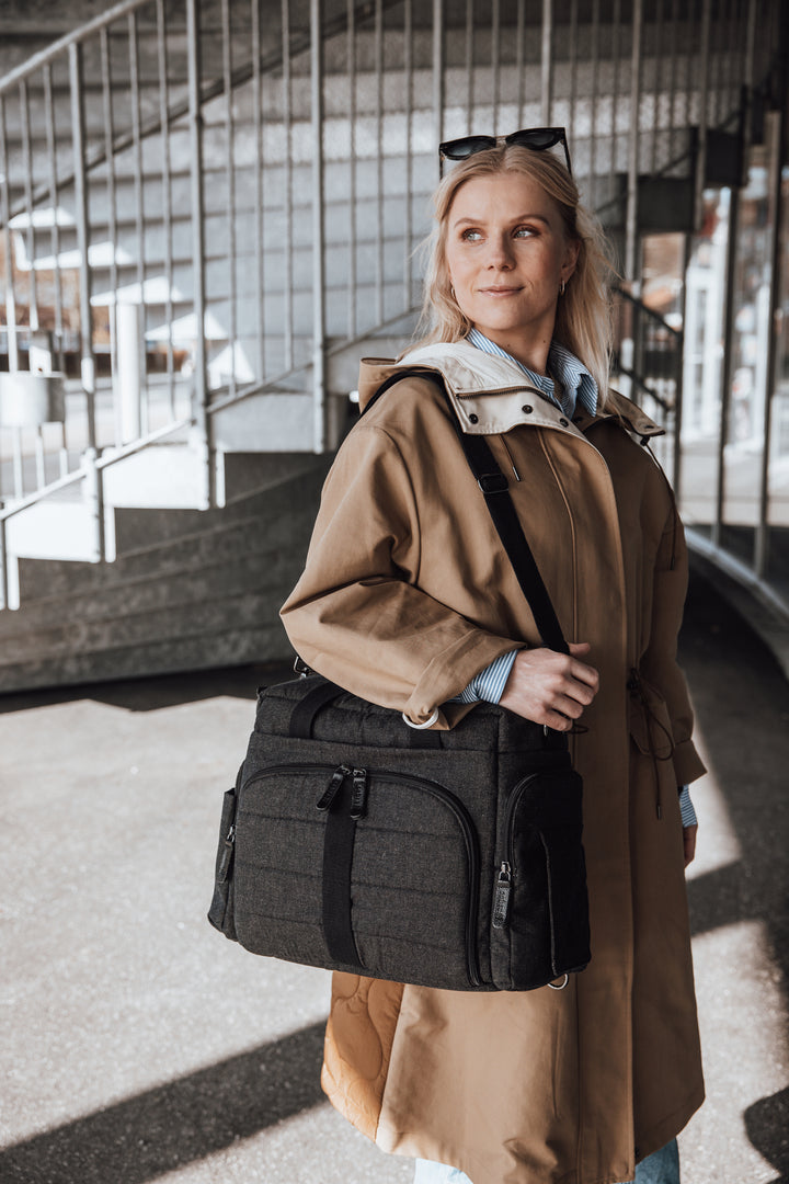 On-the-go puslitaska, Dark Grey Melange
