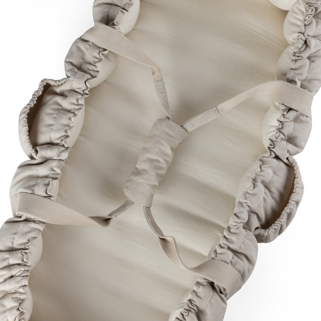 3-in-1 babynest v/kallesju, Morning Beige Melange