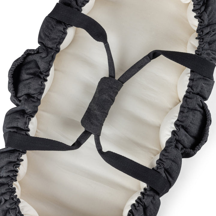 3-in-1 babynest v/kallesju, Grey Melange