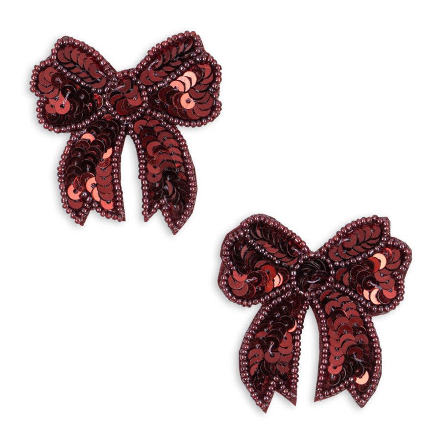 Bow hárklemmur, 2 stk, Rio Red