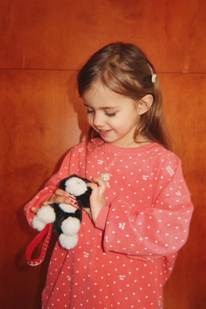 Itty sweatshirt, Cherry Berry Dot