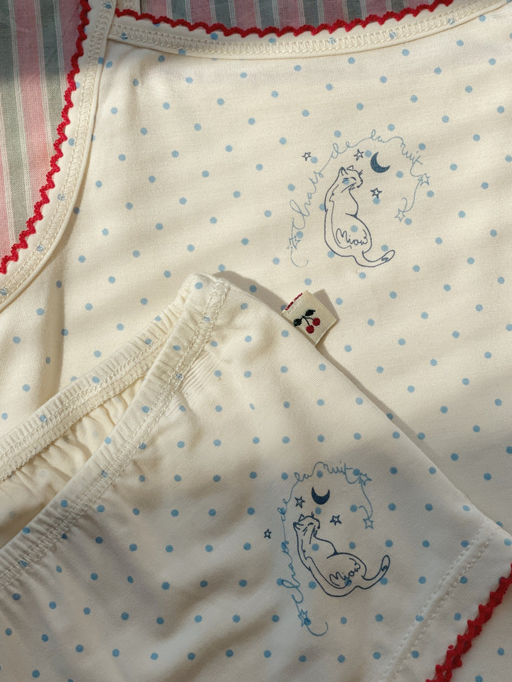 Mimmi hipsters, 2 stk, Blue Kitty Dot