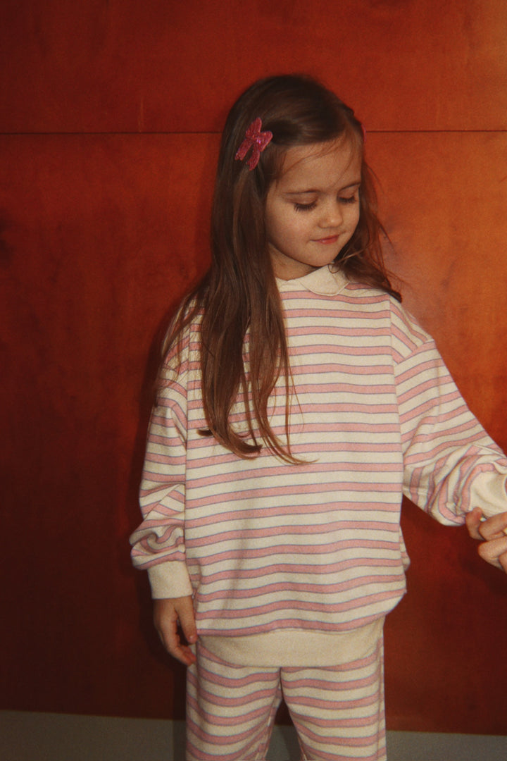 Spotty sweatshirt, Lolly Stripe