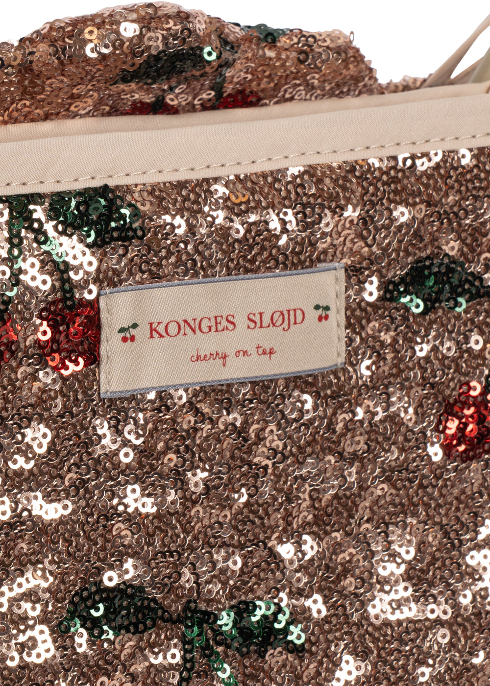 Sparkly klappvognur, Cherry Sequin