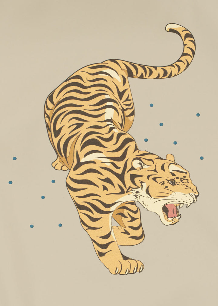 Bringuklútar, 2 stk, Tiger Ruggito