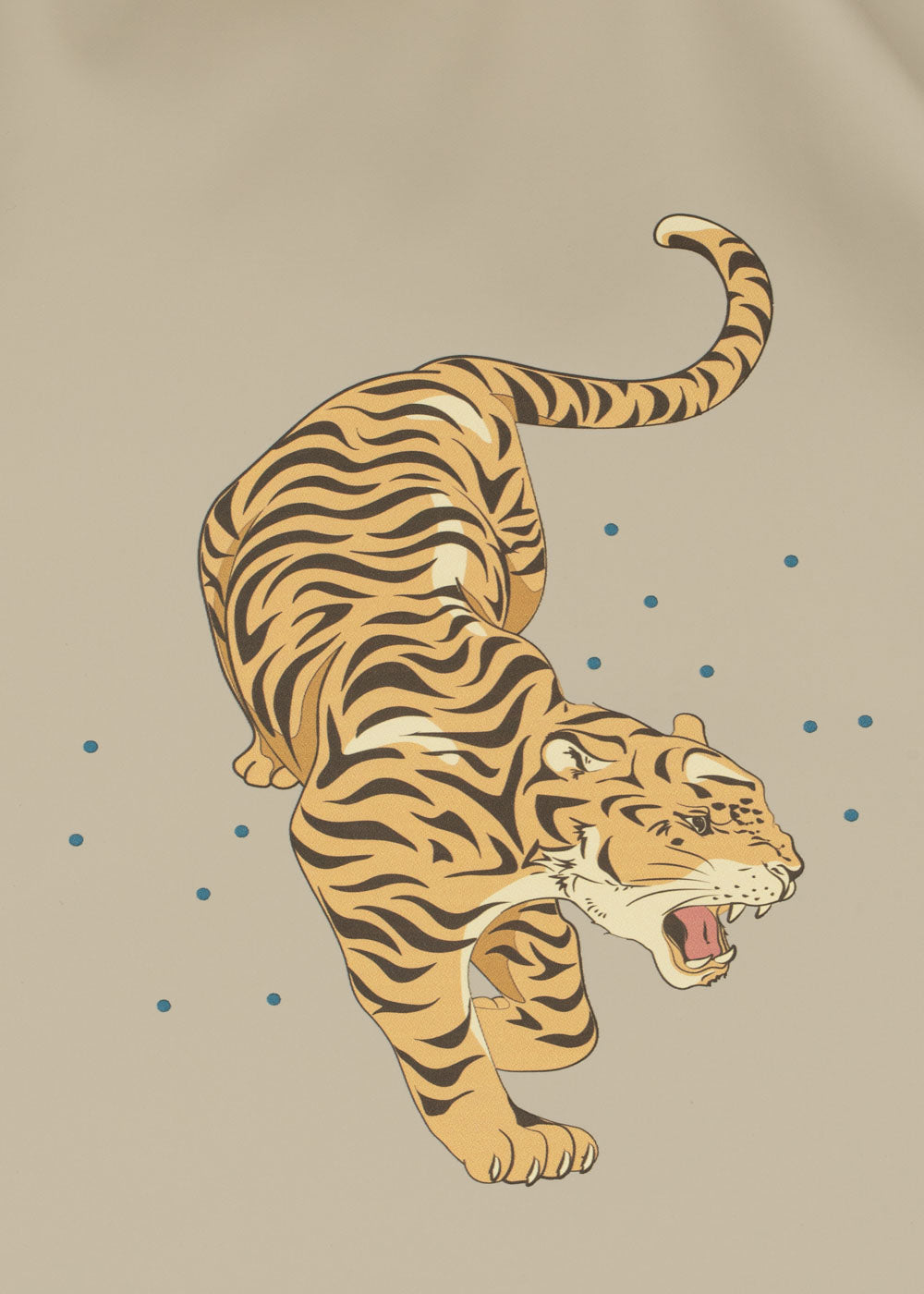 Bringuklútar, 2 stk, Tiger Ruggito