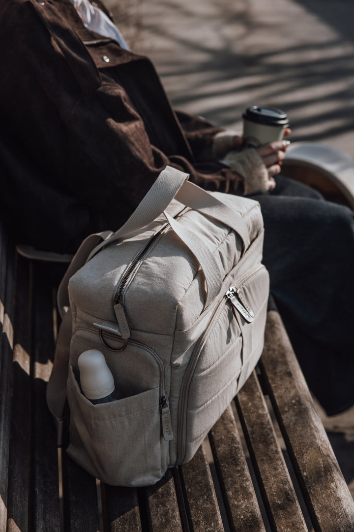 On-the-go puslitaska, Morning Beige Melange